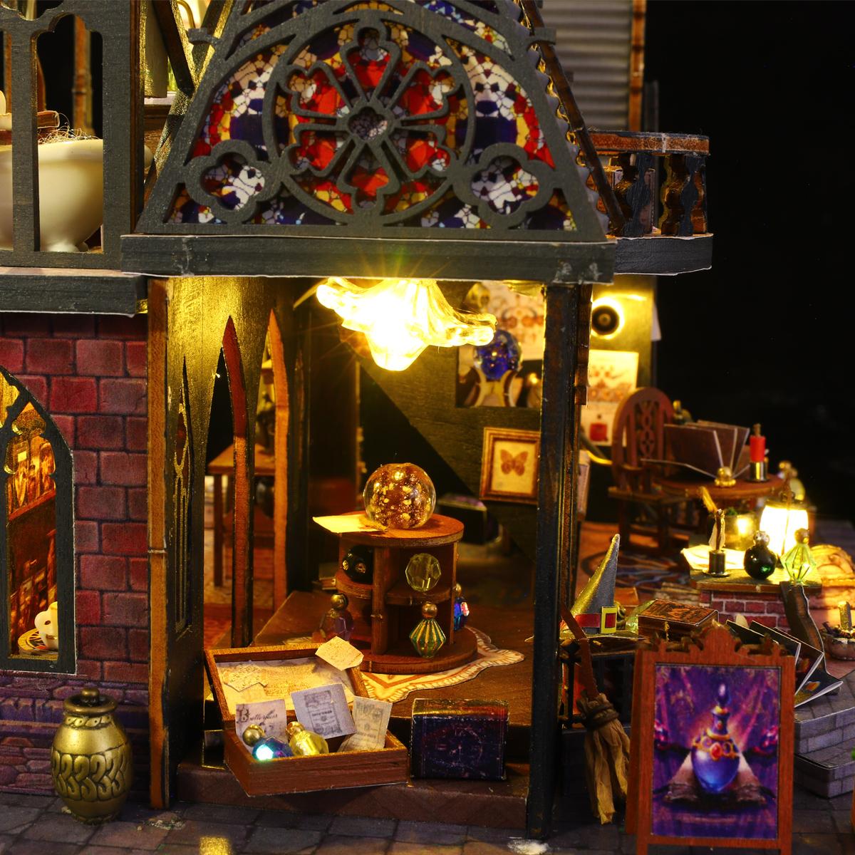 

Детский домик, мини-миниатюрная кукла, небольшой набор «сделай сам», игрушки для комнаты, украшения для домашней спальни с мебелью, поделки из дерева