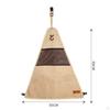 Tableware Storage Bag 600 Cloth Cutlery Roll Portable Foldable Outdoor Pouch for Picnic Hiking