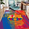 Tappeto con Fantasia FC Barcelona, Tappetino da Interno/Esterno, per Picnic, Sala Giochi, Camera da Letto, Ufficio, Soggiorno, Tappeto per Arredamento Casa, Regalo di Compleanno