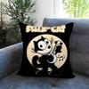 BELIEBT Felixx die Katze Kissenbezug Bequem Wendbarer Kissenbezug Ideal für Auto Sofa Schlafzimmer & darüber hinaus