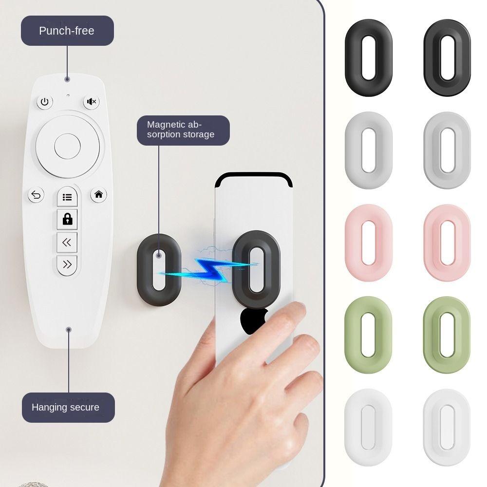 2Pcs/Set Self-Adhesive Magnetic Absorption Nanopatch  for TV Remote Controls
