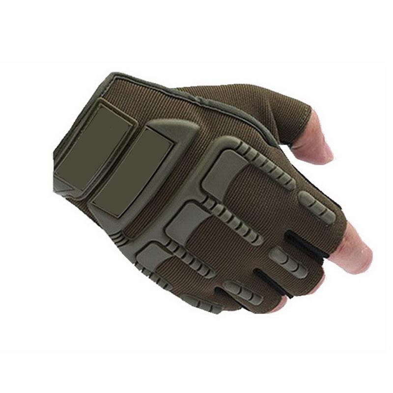 Fingerlose Militärhandschuhe für Herren, für die Arbeit im Freien, Jagd, taktische Handschuhe, rutschfeste MTB-Fahrradhandschuhe, Motorrad-Fahrhandschuhe