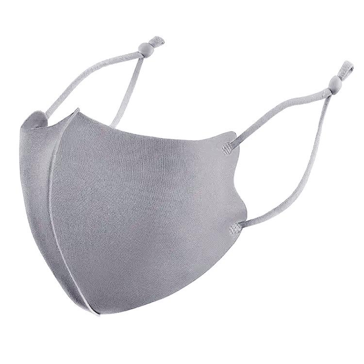 3D Gesichtsmaske aus Eis-Seide für Erwachsene und Kinder: Verstellbar, Staubdicht, UV-Schutz, Waschbar für den Sommer.