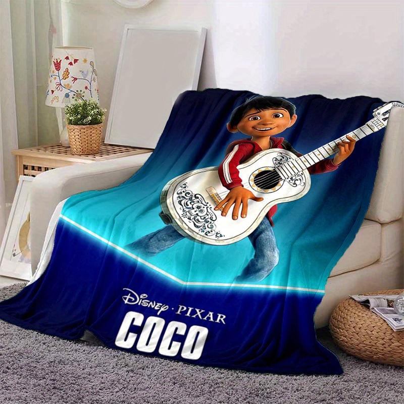 1 шт., Постер к фильму «Тайна Коко» Гитара Домашний Декор Плед Идеально для Дивана, Кровати, Путешествий 80cmx120cm