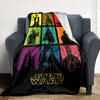 Star Wars Blanket Ultra-Soft Great for Seaside Sofa Chair Four Seasons Multipurpose Playful Design Ideal Gift for Friends Family Couples Picnic