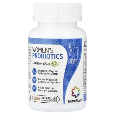 NutraBlast, Women's Probiotic, 30 Capsules