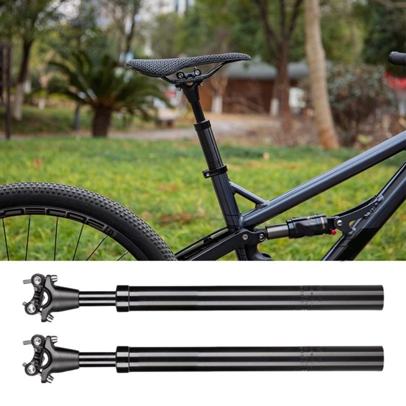 Road Bike Suspension Seatpost Shock Absorbers Bicycles Seat Post Adjusted Coil Spring Aluminum Alloy Seat Post