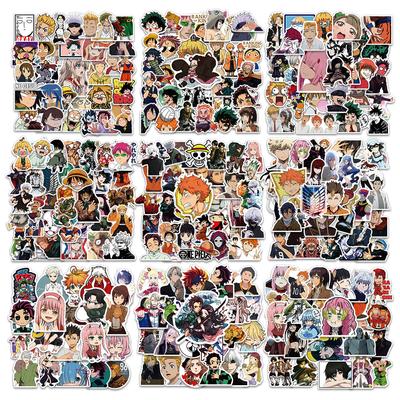 300 New Anime Collection Mixed Graffiti Stickers Suitcase Guitar Water Cup Waterproof Stickers