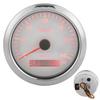 85mm GPS Tacho 0‑60KM H LCD-Anzeige Kilometerzähler mit einstellbarer Hintergrundbeleuchtung für Autos Boote 9‑32V DCWeiß