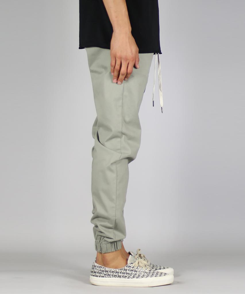 Haipeodenim Light Olive Drop Crotch Jogger