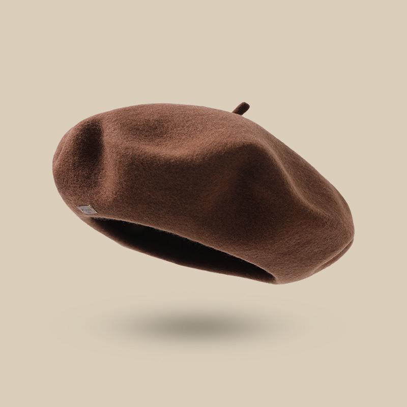 Custom Autumn Winter Multi Color Travel Warm Wool Beret Hats for Ladies