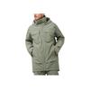 SALOMON Stance Cargo Solid Color Hooded Mid-Length Zip-Up Jacket Men Jackets Olive LC2149900