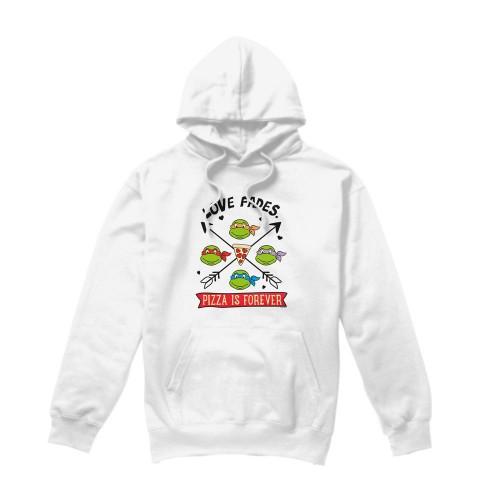 Teenage Mutant Ninja Turtles Mens Pizza Is Forever Hoodie