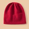Women's 100% Pure Cashmere Hat - Stylish, Warm, and Cold-Resistant for Autumn & Winter