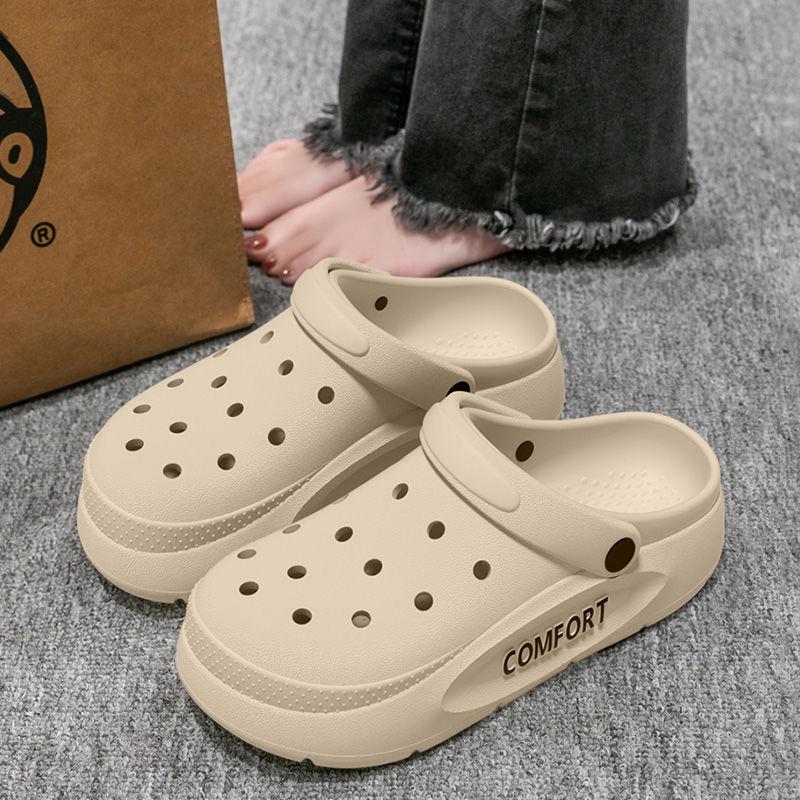 

2025 Мужские и женские пляжные сандалии с толстой подошвой, нескользящие, дышащие, с открытым носком - Летний дизайн против запаха 38-39