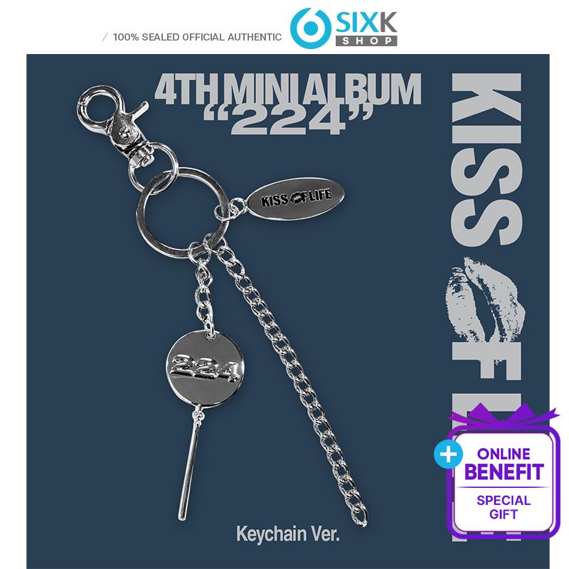 

[Pre-order] KISS OF LIFE - MINI 4th [224] Keychain Ver (Онлайн-вигода) POB NEMOZ