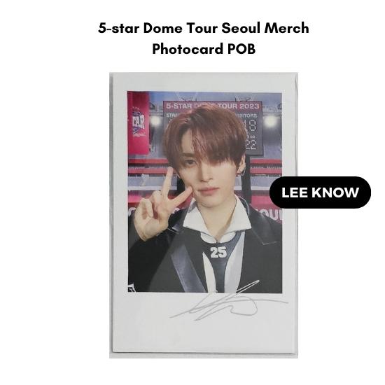 

Специальные фотокарточки тура Stray Kids 5-STAR Dome Tour 2023 в Сеуле
