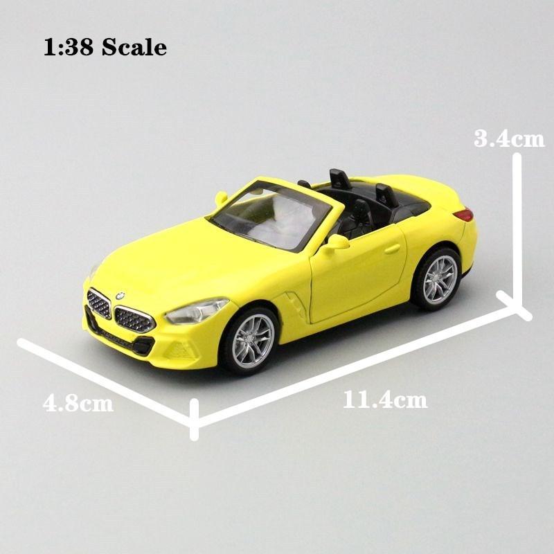Scale Car Alloy Model Openable Doors 136 Toy Display Use Children Gift Festival