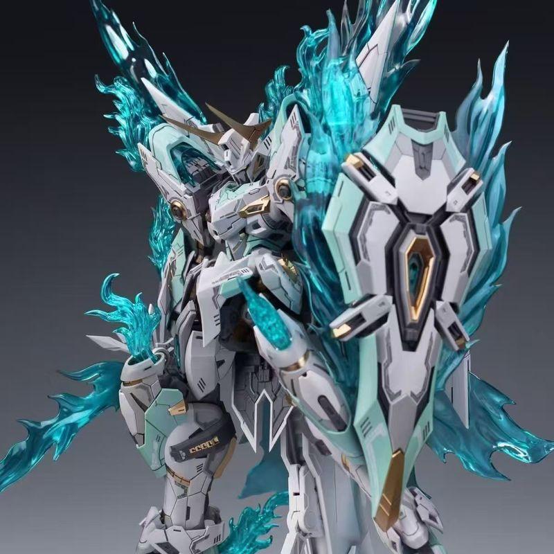 1/100 Scale Guochuang Chinese-Created Mecha Snaa Yanhuang - Emperor Series: Soul Of Azure Flame Model Kit Collectable Decoration Premium Quality