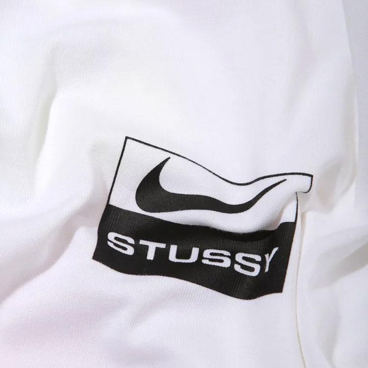 Nike X Stussy Air Zoom Spiridon Douglas Firs To Palm Trees T-shirt White/Multi Unisex Streetwear CU9256-100