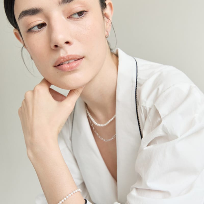 ENOUGHLIP Graceful Pearl Bracelet (4mm)