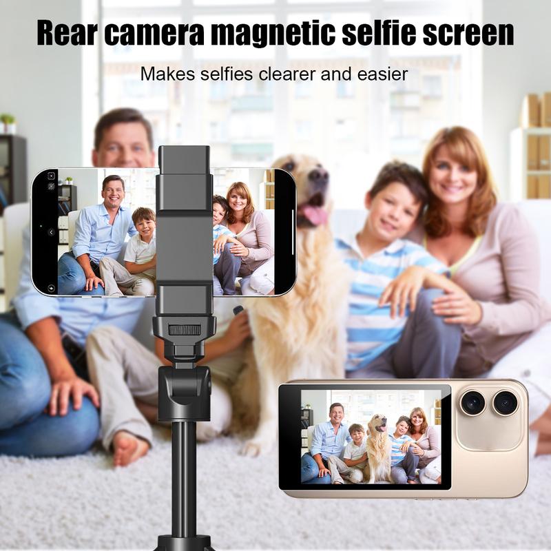 Wireless Selfie Monitor for Iphone Android Live Selfie Monitor Screen with Screen Mirroring Vlog Live Stream Selfie Monitor