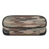 Pencil Case 300D Polyester Large Capacity Zip Around Closure with Main Compartment Mesh Pocket and Pen Slots for Everyday Study