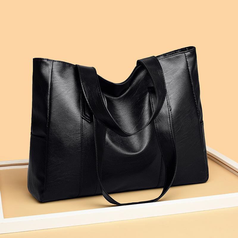 Large-Capacity Tote Bag, Women'S Tide High-End Sense, Foreign Versatile Commuter, Portable Shoulder Bag