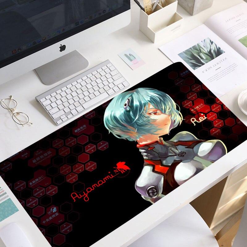 Mouse Pad Evangelion Logo Computer Laptop Anime Keyboard Mouse Mat Large Mouse Pad Gamer Mouse Pad Keyboard Laptop Mouse Pad Mat