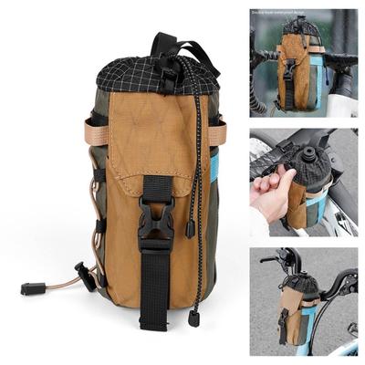 Cycling Water Bottle Carriers Pouch Road Bike Cup Holder Stem Bag Front Frame Rack Bag Seatpost Cage Holder Enduring