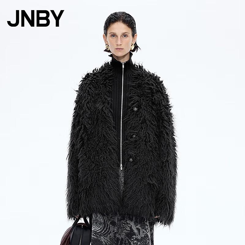 JNBY Women's Loose V-Neck Knitted Sweater