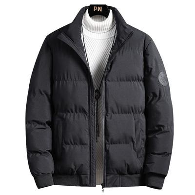 Giacca Imbottita da Uomo Nuova Autunno e Inverno Taglia Grande Giacca Imbottita Testa di Tigre Collo Alto Ispessita Calda Giacca Imbottita Piumino