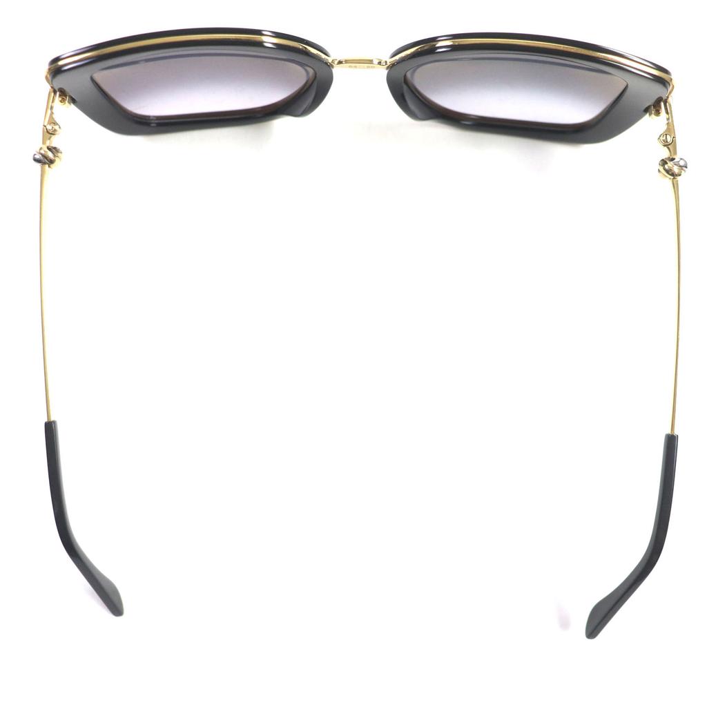 Very Good Cartier Sunglasses Trinity With Logo Black Mens CT0246S 001 Used