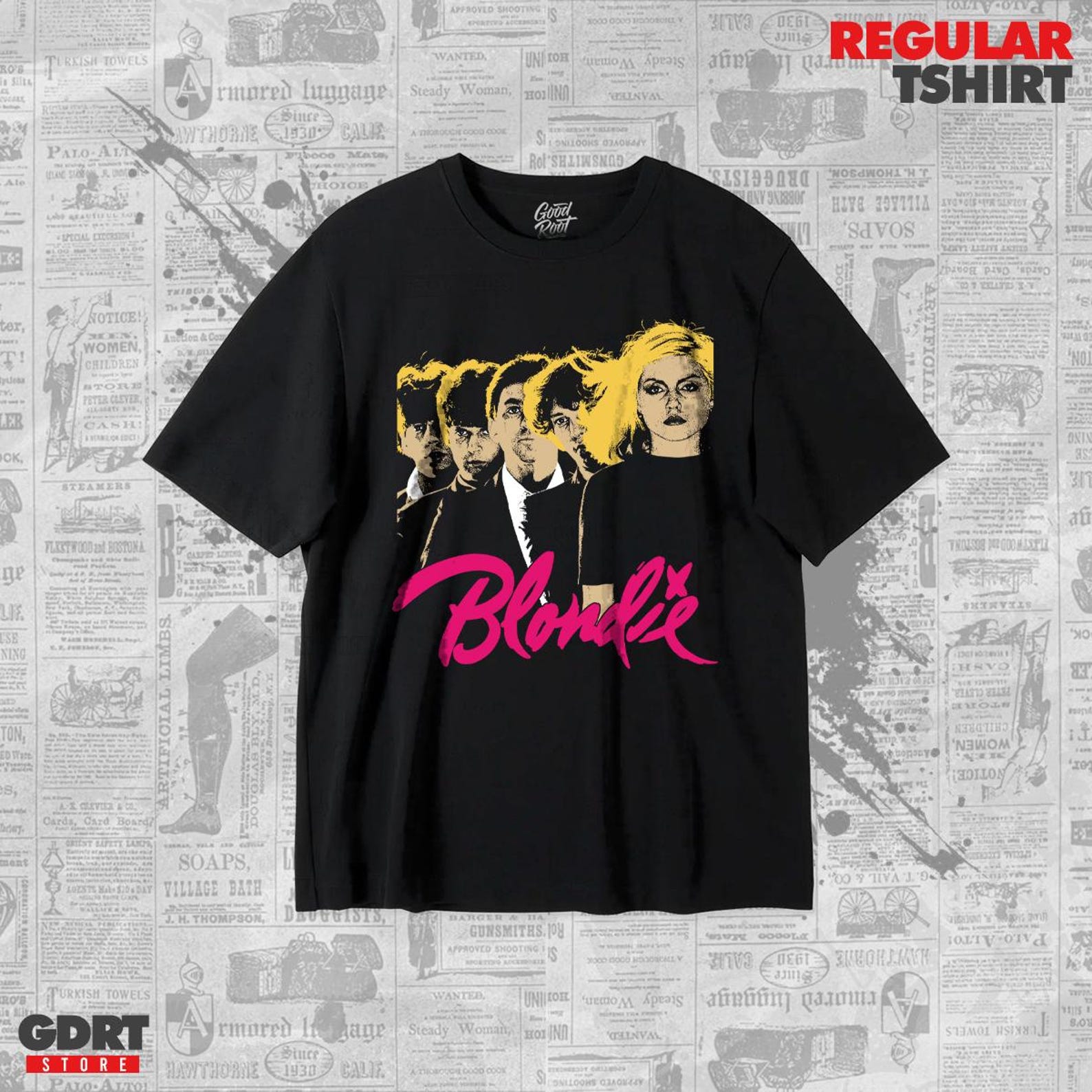 Blondie T shirt - Atomic - Unisex Heavy Shirt 4XL