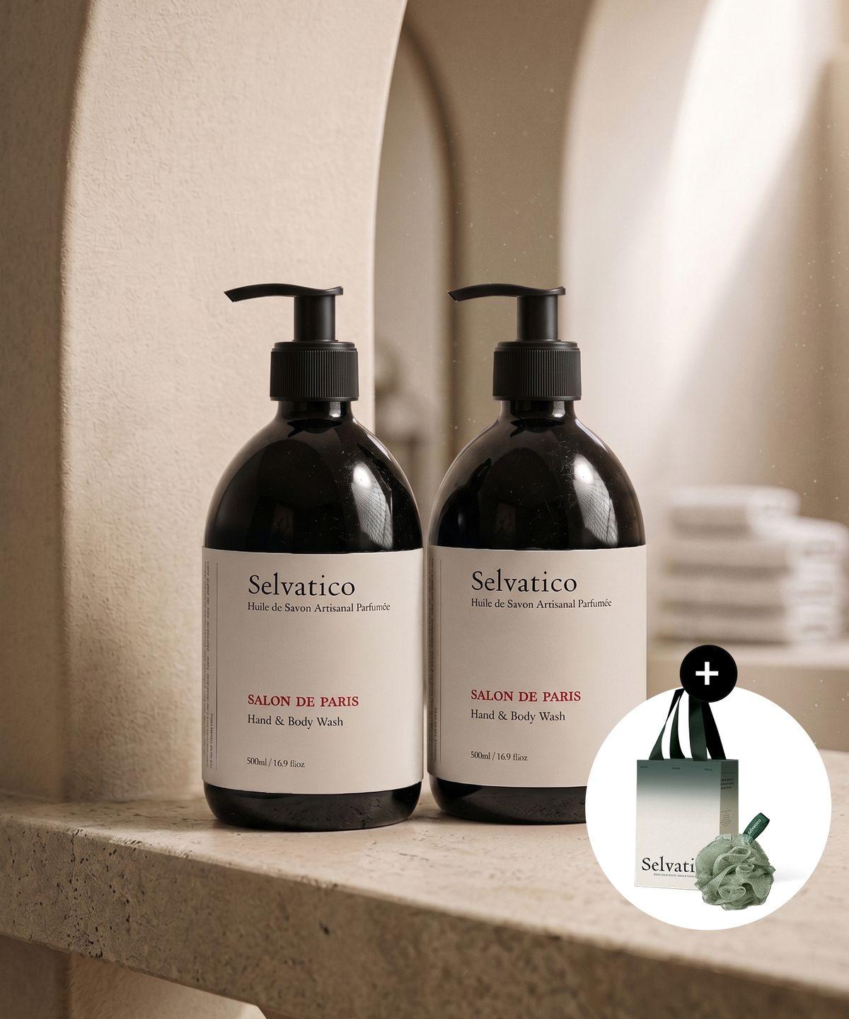 Hand & Body Wash 500ml + 500ml Salon de Paris