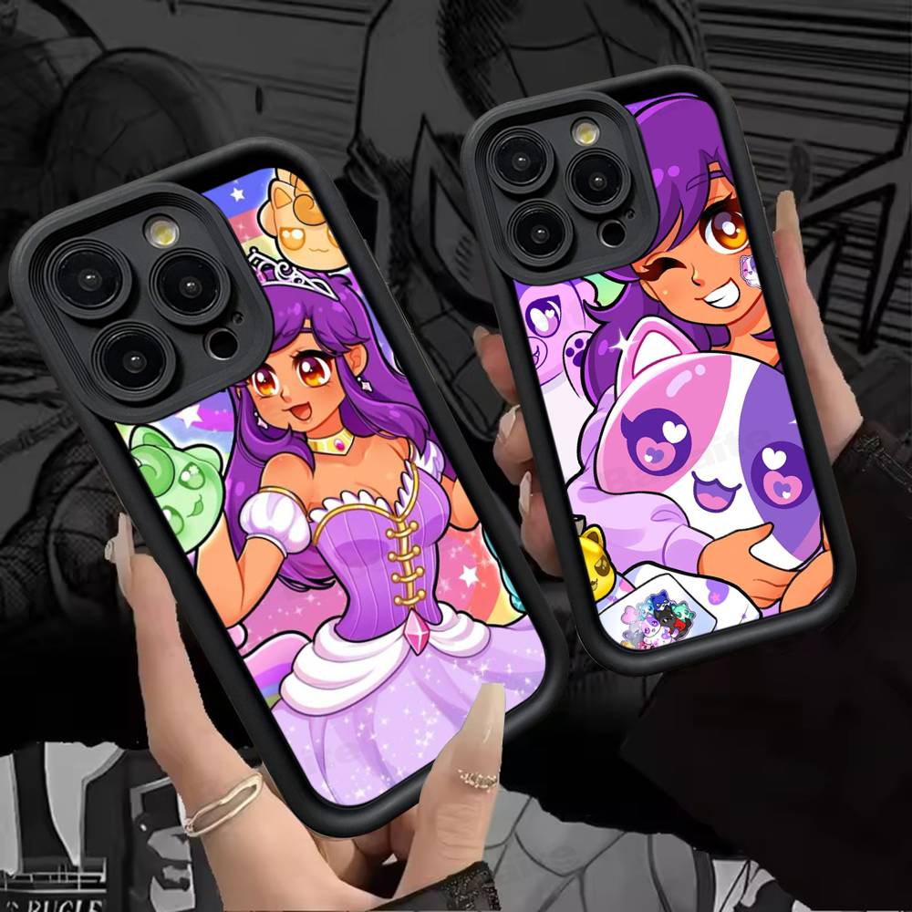 Aphmau Cute Girl Funny Phone Case For IPhone 17 16 15 14 13 12 11 Pro Max Plus Silicone Shockproof Case