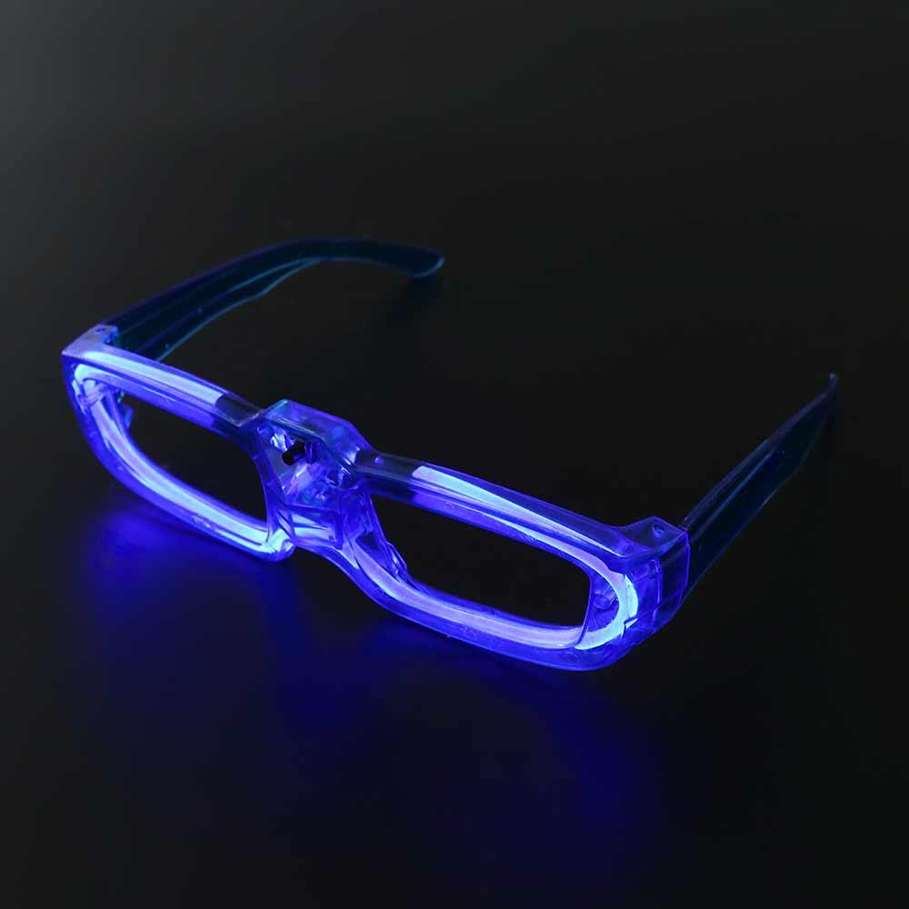 LED Glasses Adult Glow Sticks Glasses Luminous Glasses Shutter Shades Glasses Flashing Glasses