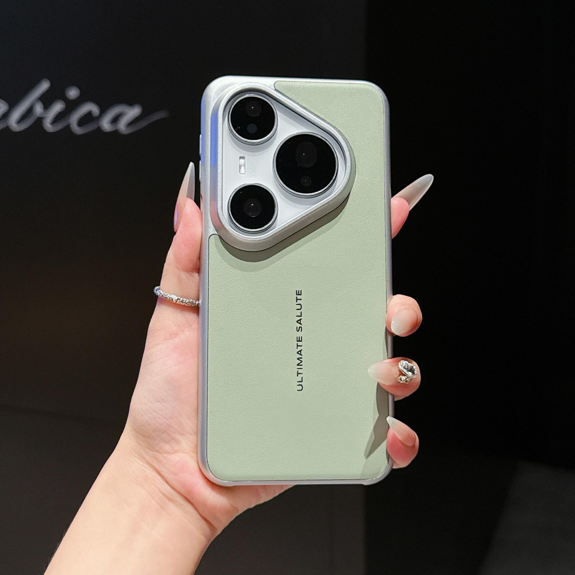 

P80PRO Diamond Pattern Magnetic Phone Case, Drop-Proof Protective Cover for HUAWEI P80A. HUAWEI P80 Pro