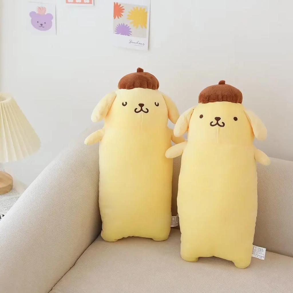 42 65cm Cute Pudding Dog Plush Toy Long Body Pillow Soft Stuffed Animal Doll Cuddly Birthday Gift For Girls