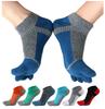 WIOIW Men's Five-Toe Socks, Sports, Running, and All-Season Socks, Set of 6