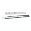 14in Side Mount Drawer Slides Quiet Smooth Double Spring Buffer Cold Rolled Steel Side Hanging