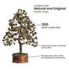 Pyrite Crystal Tree for Money - Money Stone Tree for Wealth, Confidence, Vastu Correction, Positive Energy, Reiki Healing