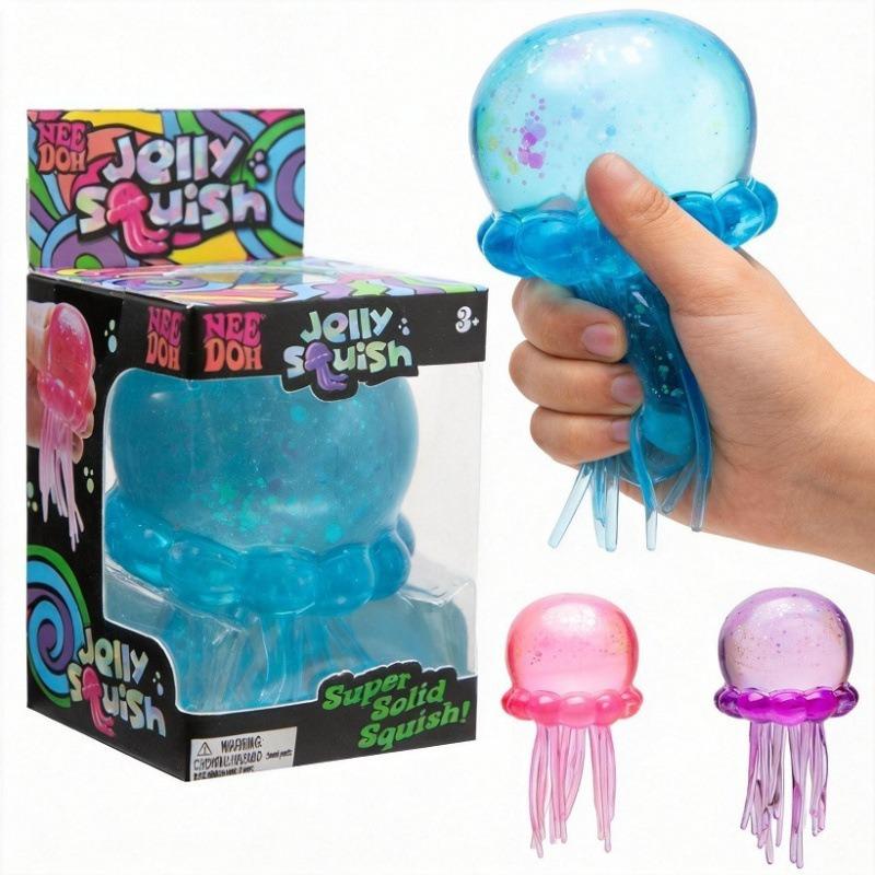 Dreamy Jellyfish Maltose Squeeze Toy Stress Relief Decompression Fidget Toy For All Ages