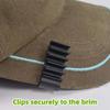Golf Tee Hat Brim Clips Portable Golf Tee Clip Light weight Sport Accessory Organizer Clamp for Sport Boys Enduring