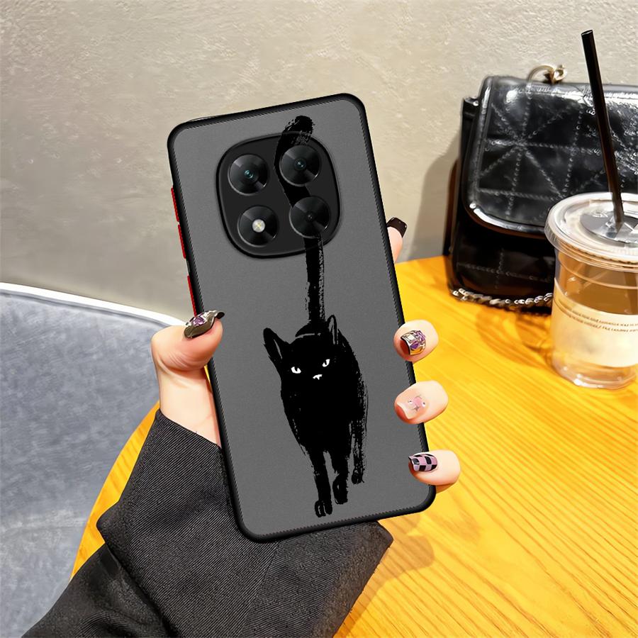 Case for Xiaomi Redmi Note 14 10 11 13C 12 9S 13 Pro Plus A4 14C Funda Back Phone Cover Lrritable Cat
