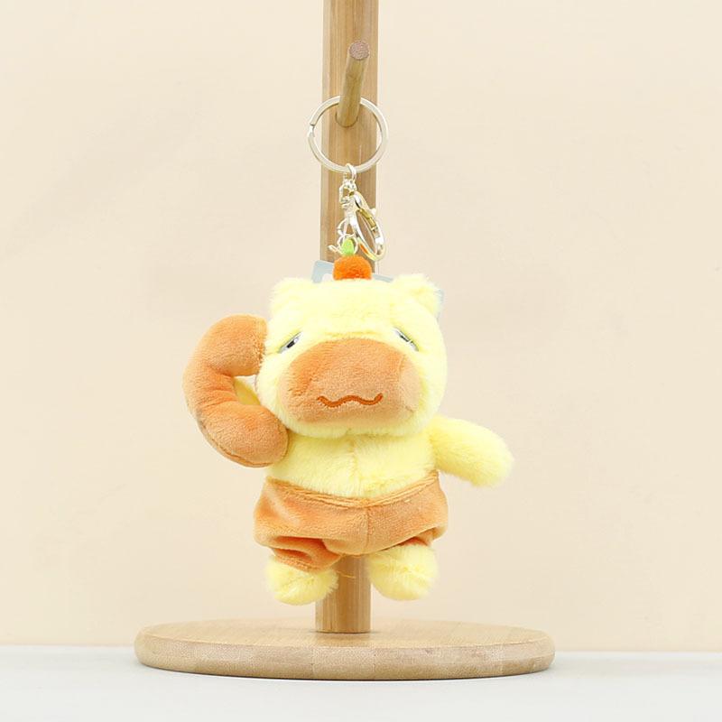 

Capybara Toy Plush Cartoon Doll Backpack Pendant Keychain Children Gift Holiday Phone