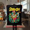 Halloween fantasy comedy adventure cartoon movie Scooby-Doo blanket soft home furnishing nap decoration four seasons warm Sherpa blanket U14