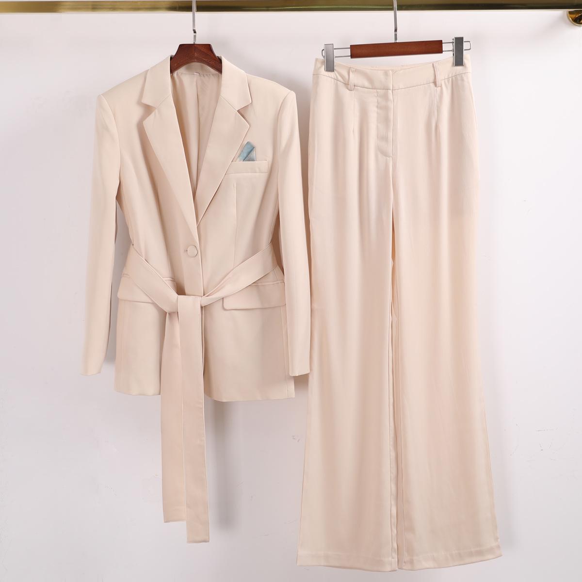 Spot Spring and Autumn New High-end Fashion Commuter Women s Suit Suit Premium Quality Fabric Temperament Suit S