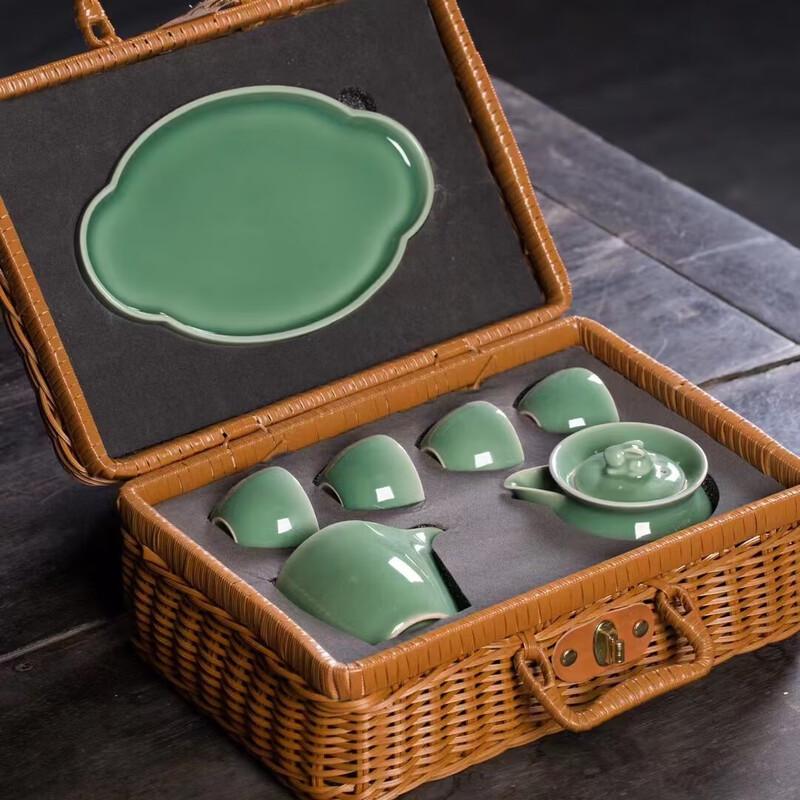 Yihude Jade Rabbit Moon Tea Set