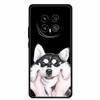 Black Silicone Case For Honor Magic8 Pro Case Cartoon Cat Soft Back Cover For Honor Magic 8 5G Pro Phone Case Coque Funda Para